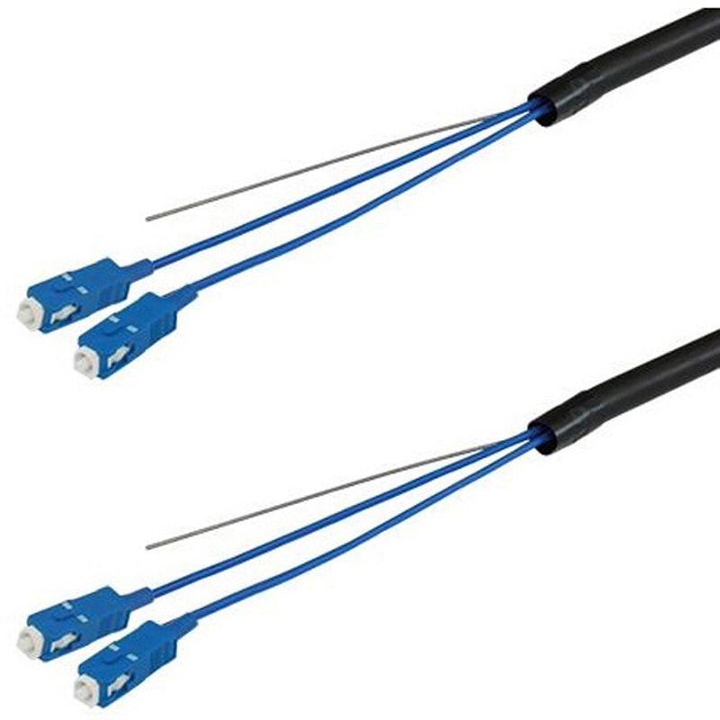 DFC-MMSCSC-FDL21(9M) マルチモード光ファイバーケーブル SC-SC 2芯＜屋外用 補強 LAPシース＞2～10m 1本 ダイヤトレンド 【通販モノタロウ】