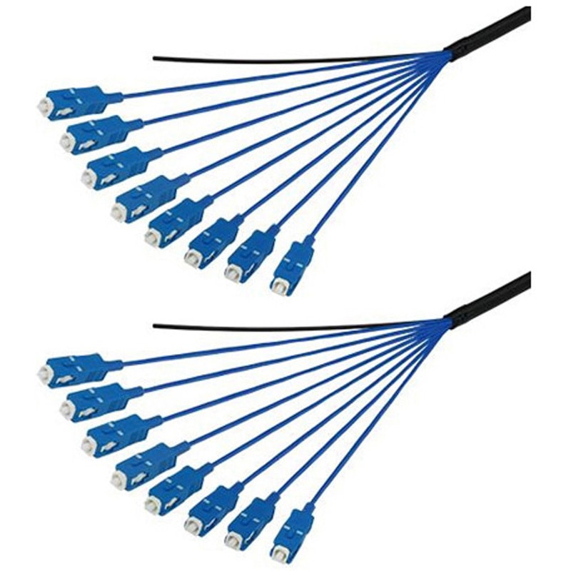 DFC-MMSCSC-FDL81(4M) マルチモード光ファイバーケーブル SC-SC 8芯＜屋外用 補強 LAPシース＞2～10m 1本 ダイヤトレンド 【通販モノタロウ】