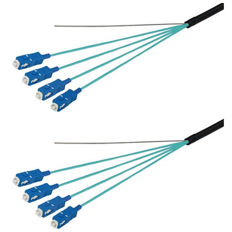 DFC-MM(OM3)SCSC-FDL41(3M) OM3マルチモード光ファイバーケーブル SC-SC 4芯＜屋外用 補強 LAPシース＞2～10m 1本 ダイヤトレンド 【通販モノタロウ】