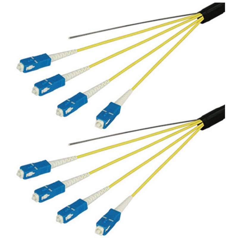 DFC-SMSCSC-FDL41(4M) シングルモード光ファイバーケーブル SC-SC 4芯＜屋外用 補強 LAPシース＞2～10m 1本 ダイヤトレンド 【通販モノタロウ】