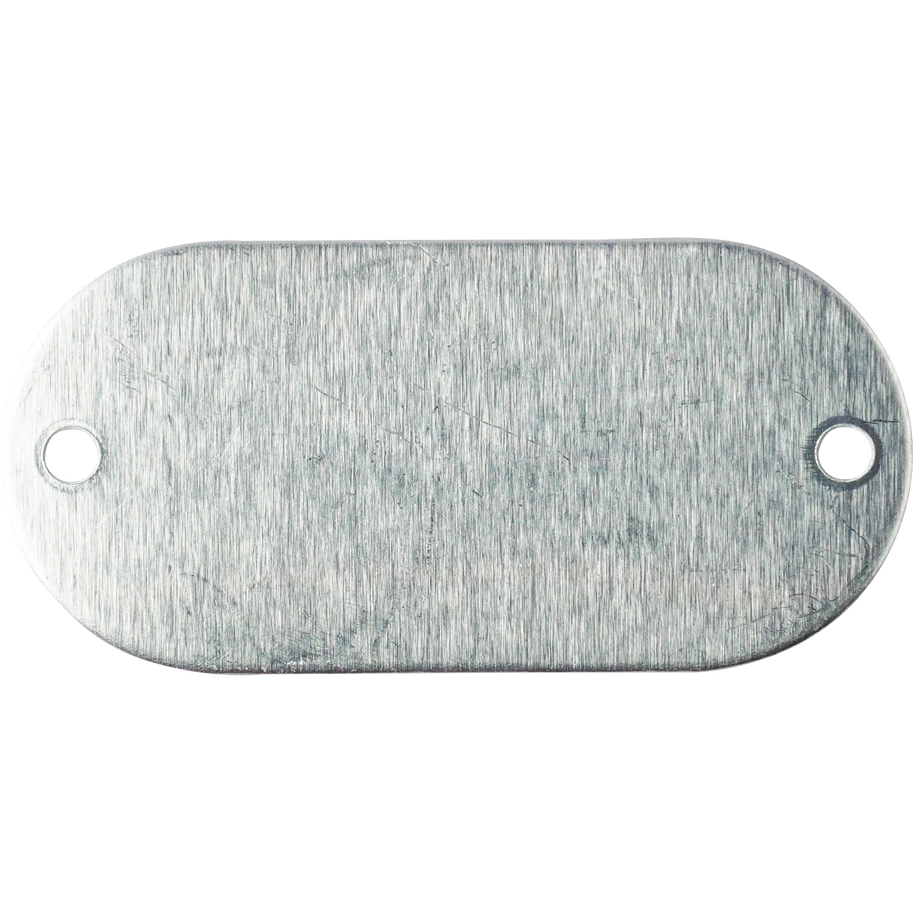 EA591HE-5 [アルミ]タグブランク エスコ 寸法25×54mm厚さ1mm 1セット