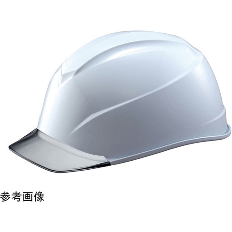 377-48WH-GY ヘルメットエアライト S 前ひさし型 377-48シリーズ 1個 アズワン 【通販モノタロウ】