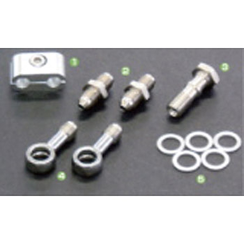 28190002 フィッティングKIT ステンレス [フロント/ダイレクト 2本タイプ] 1セット BUILD A LINE(ビルドアライン) 【通販モノタロウ】