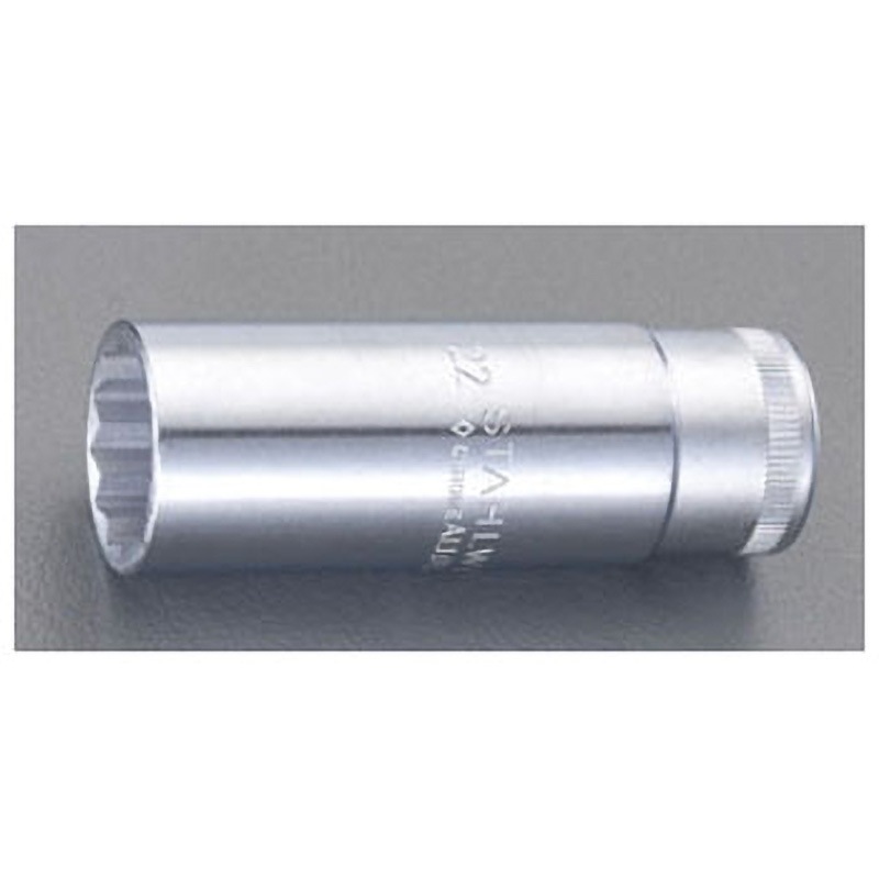 EA617ZE-24 1/2sqx24mm ロングソケット 1個 エスコ 【通販モノタロウ】