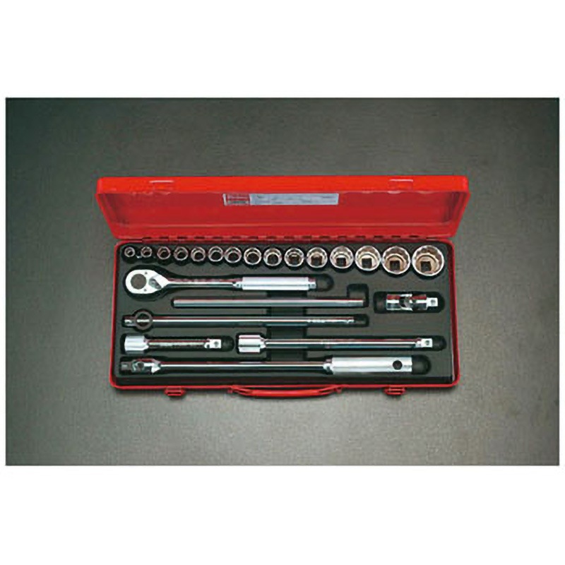 EA618C-10 1/2インチ ソケットレンチセット 1個 エスコ 【通販モノタロウ】