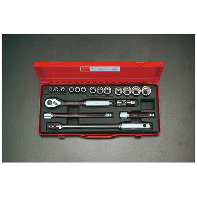 EA618C-12 1/2インチ ソケットレンチセット 1個 エスコ 【通販モノタロウ】 21,024円