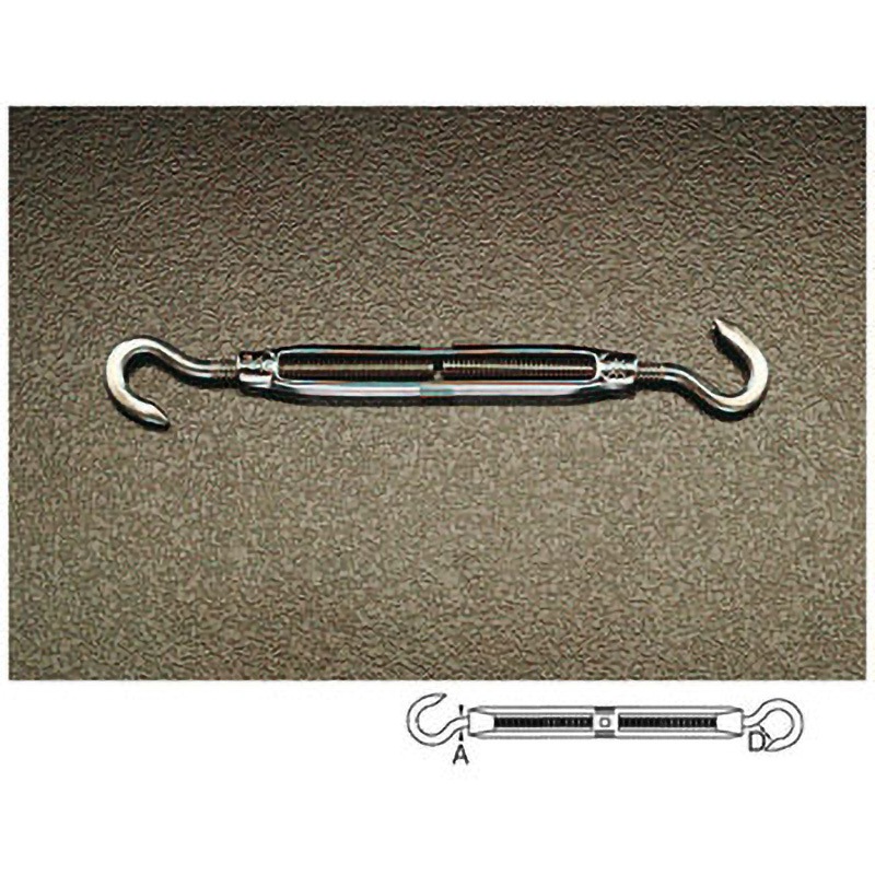 EA638KG-25 12.7mm Hook&Hookターンバックル 1個 エスコ 【通販モノタロウ】