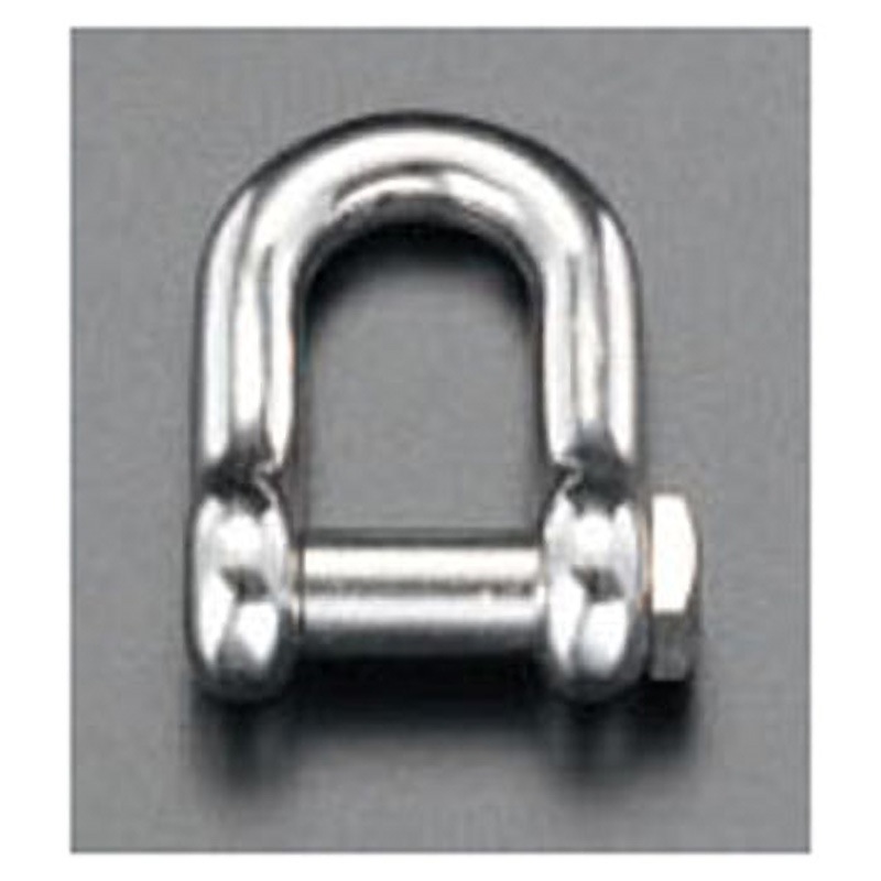 EA638KJ-19 19mm ステンレス製 角頭 シャックル 1個 エスコ 【通販モノタロウ】