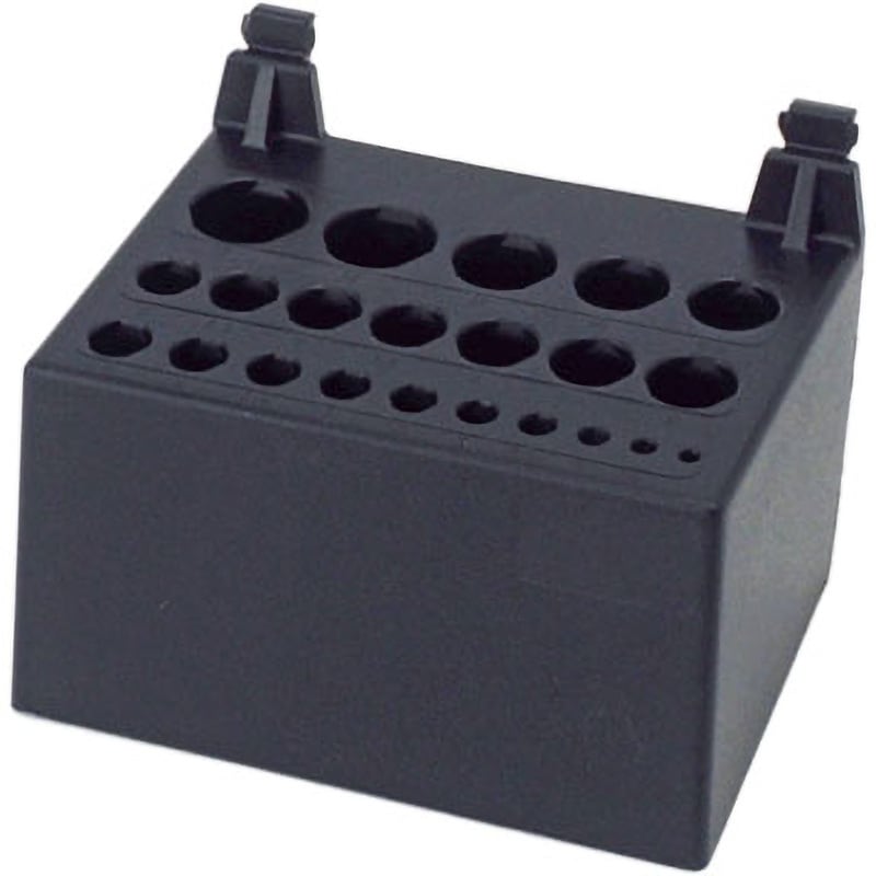 EA661CH-4 22本用 ドリルビットホルダー エスコ プラスチック製 サイズ