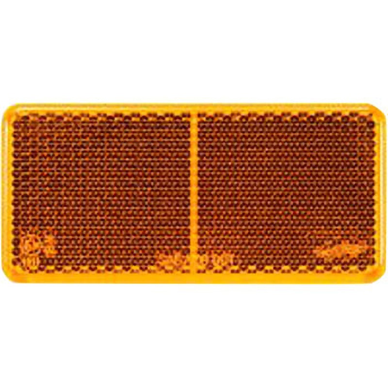 592222 リフレクター (反射板)スクエアタイプ 94×44mm 1個 JET INOUE