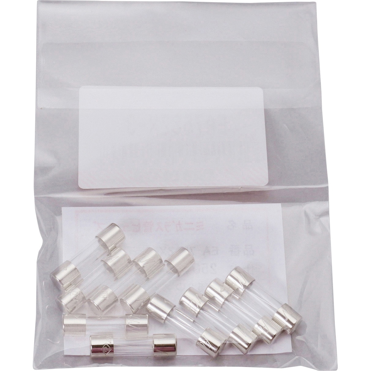 EA758ZX-3 250V 管ヒューズ(Φ5.2×20mm) エスコ 3A 1セット(10本
