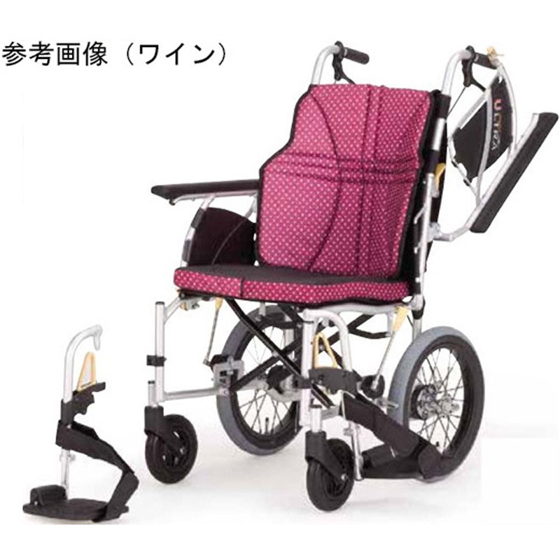 NAH-U2W ウルトラシリーズ車いす 多機能型 介助用 42前座高 NAH-U2W