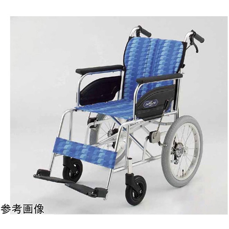 NAH-446A アルミ製スタンダード車いす 前座高44cm NAシリーズ 1台 日進