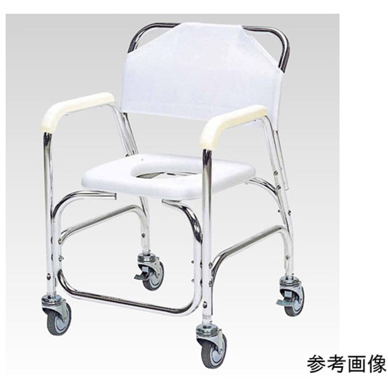 TY535DX アルミシャワーチェア 普及タイプ TY535シリーズ 1台 日進医療器(車イス) 【通販モノタロウ】