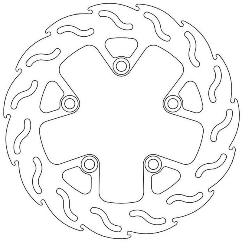 MM110181S フレイム ステンローター Φ240 1個 MOTO MASTER(モト マスター) 【通販モノタロウ】