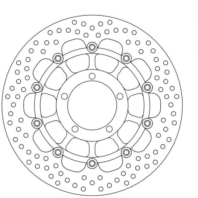 113128 ヘイロー ステンローター Φ310 1個 MOTO MASTER(モト マスター) 【通販モノタロウ】