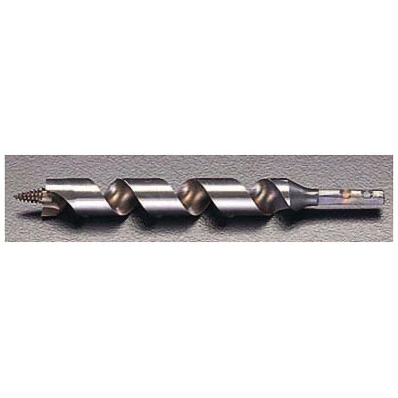 EA824GW-25.4 木工用パワービット エスコ スチール製 刃先径25.4mmシャンク径8mm全長195mm 1個