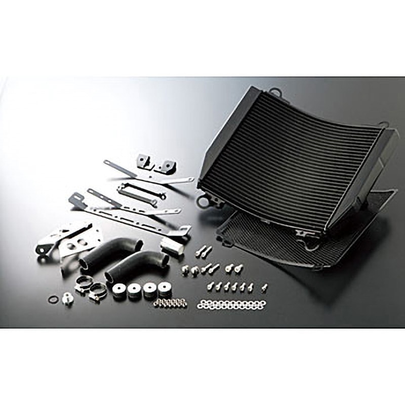 状態はよくありません 5057023B ビッグラジエーターKIT [TYPE-3] BLK仕様 ACTIVE(アクティブ