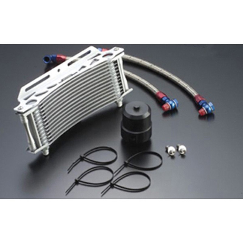 14057611 ビッグラジエーター用 OILクーラーステーSET ラウンド 9-13R