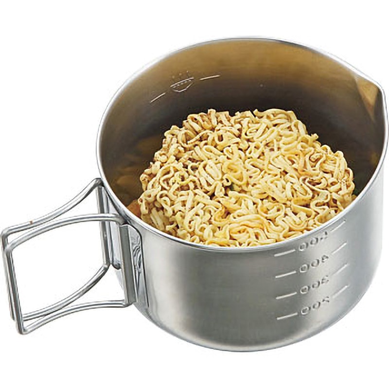 M-5512 ステンレス ラーメンクッカー 1個 CAPTAIN STAG 【通販モノタロウ】