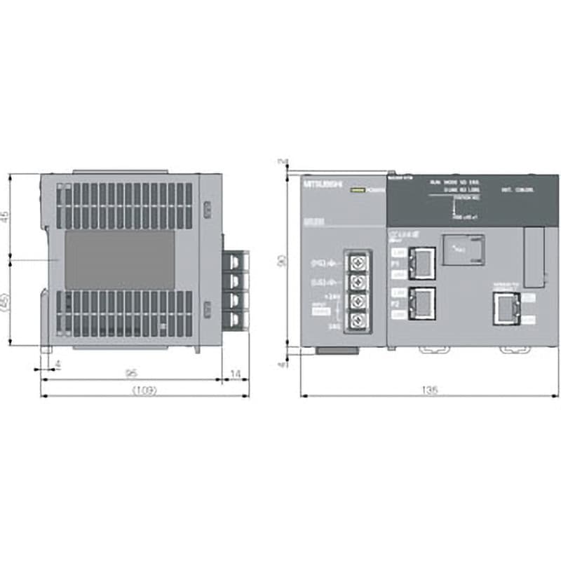 NZ2GF-ETB CC-Link IE Field Ethernetアダプタユニット 1個 三菱電機 【通販モノタロウ】