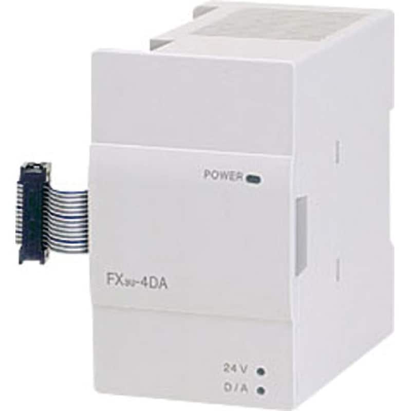三菱電機 FX3U-4DA MELSEC-FXシリーズ 4チャンネルアナログ出力ブロック - 4