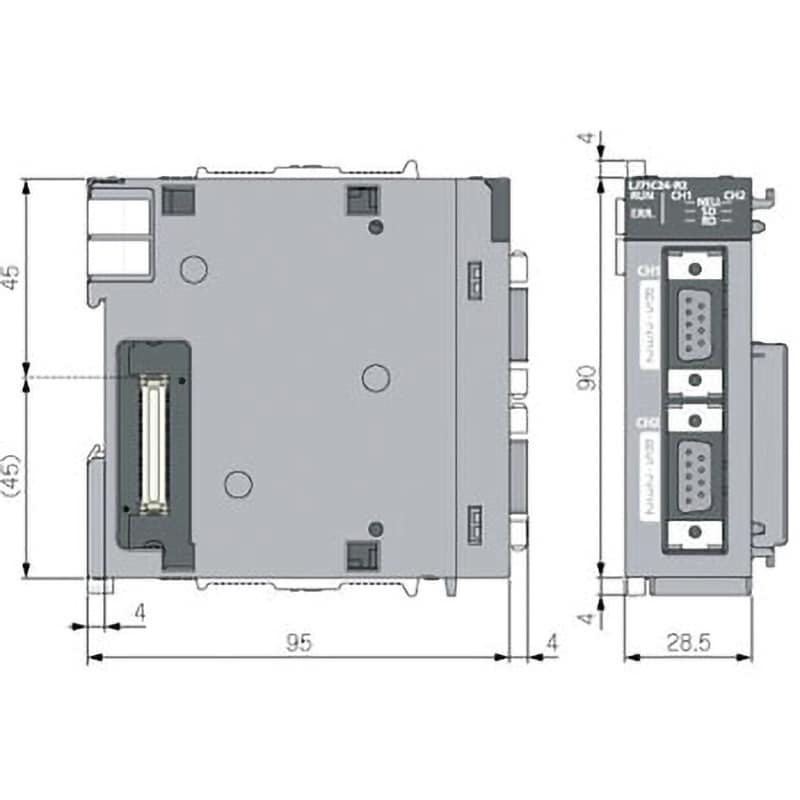 LJ71C24-R2 シリアルコミュニケーションユニット 1個 三菱電機 【通販