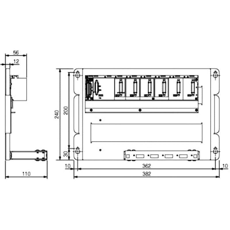 Q35BL Q ラージ基本ベースユニット 1個 三菱電機 【通販サイトMonotaRO】