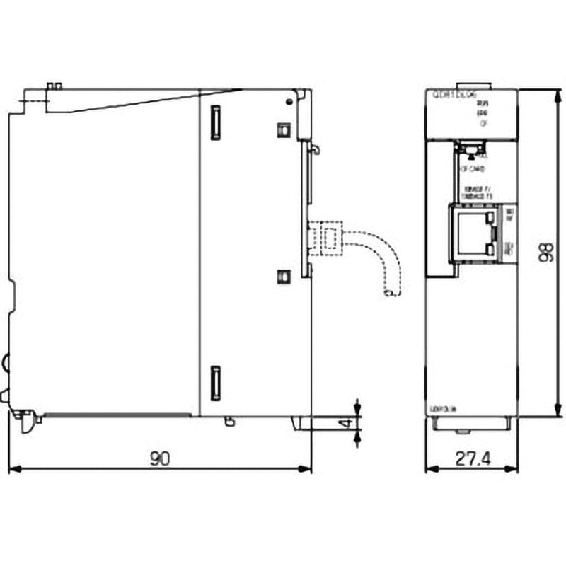 QD81DL96 MELSEC-Qシリーズ 高速データロガーユニット 1個 三菱電機 【通販モノタロウ】