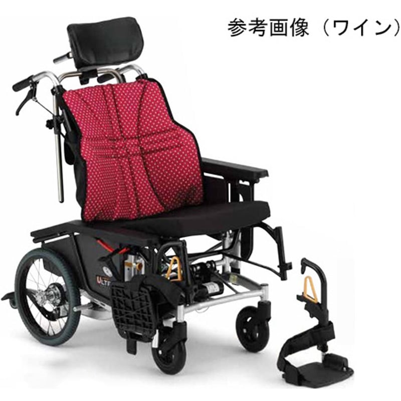 日進医療器 ティルト＆リクライニング 車椅子 ウルトラ NAH-UC 日進医療器】ティルト＆リクライニング 低床NAH-UC・Lo 電動 ｜車いす