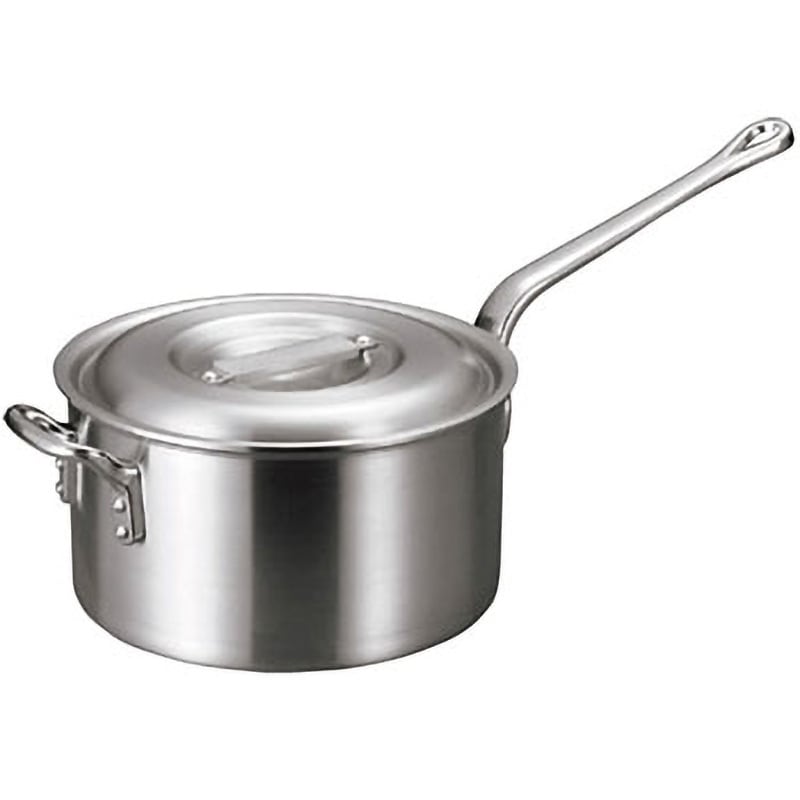 バリックス アルミ 片手鍋(磨き仕上げ) EBM(江部松商事) 【通販