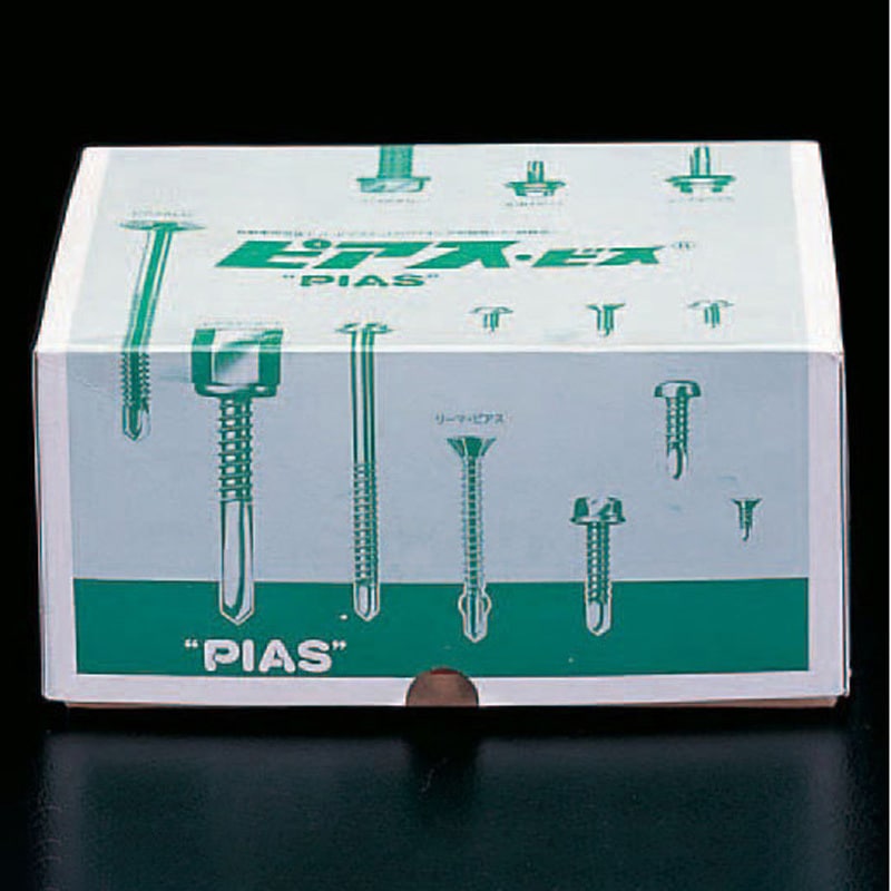EA949EE-65 六角頭 ピアスビス(鉄/ユニクローム) エスコ サイズ6×50mm