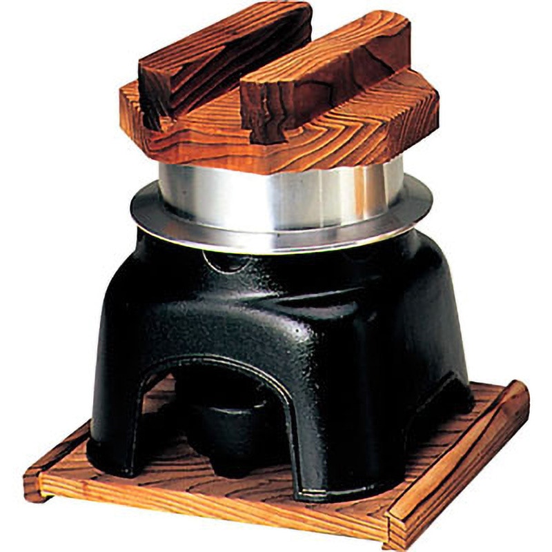 ミニ 釜めしカマドセット 黒 1セット EBM(江部松商事) 【通販モノタロウ】