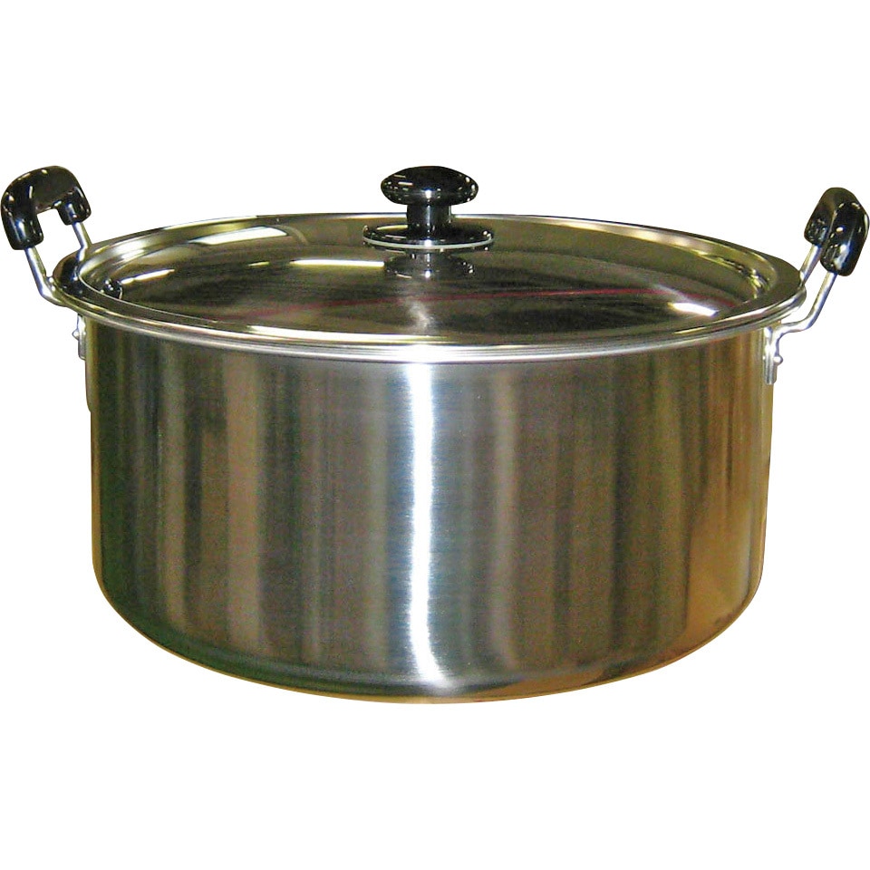 モリブデン 実用鍋(両手) EBM(江部松商事) 容量21L 呼び寸法39cm 外径420mm