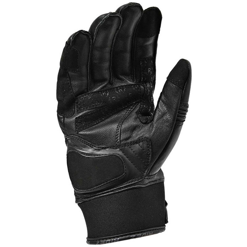 RLG263-S バイク用 QUASAR ライダーグローブ ブラック レザー RIDEZ