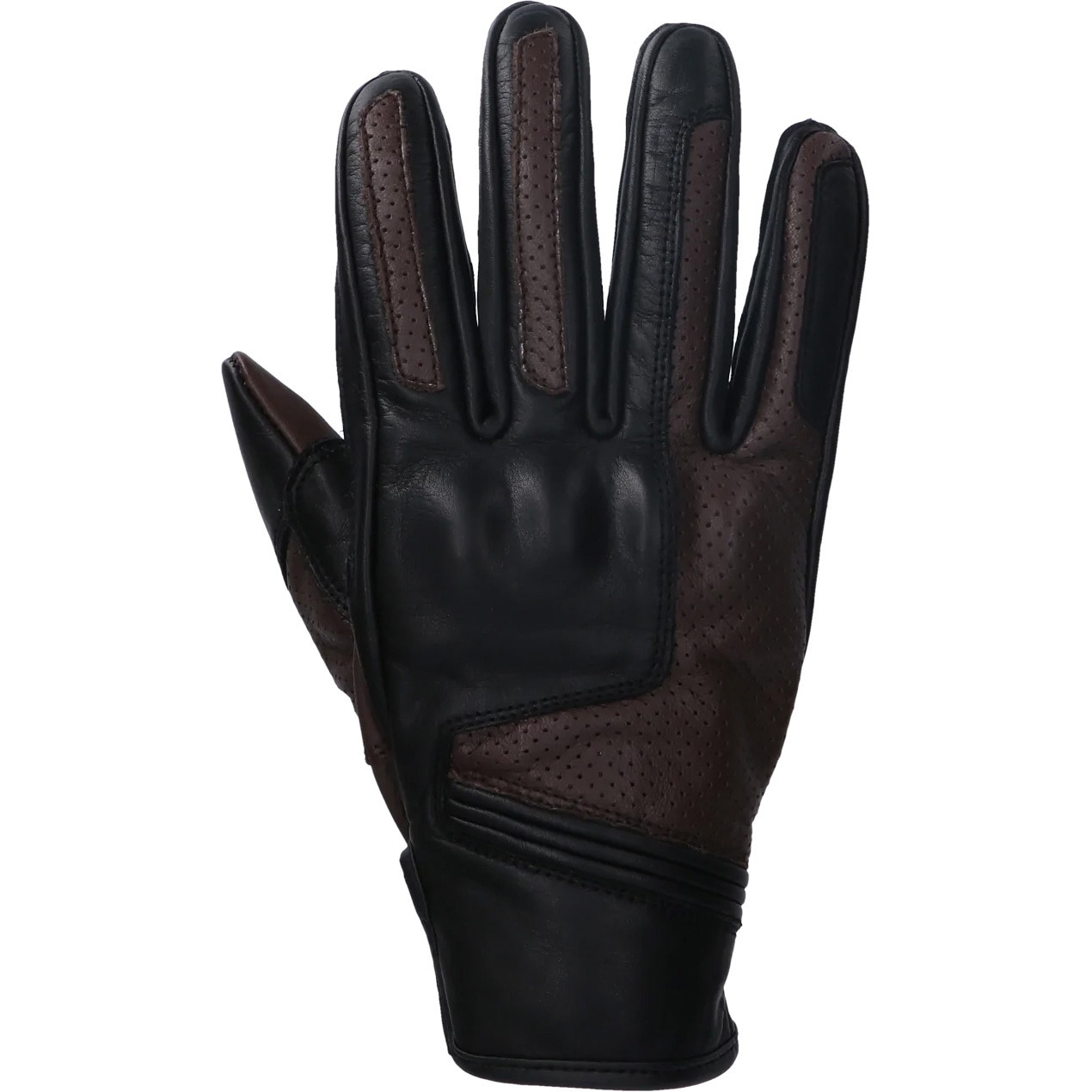 SLG10-BK-L バイク用レディースレザーグローブABBYブラック RIDEZ