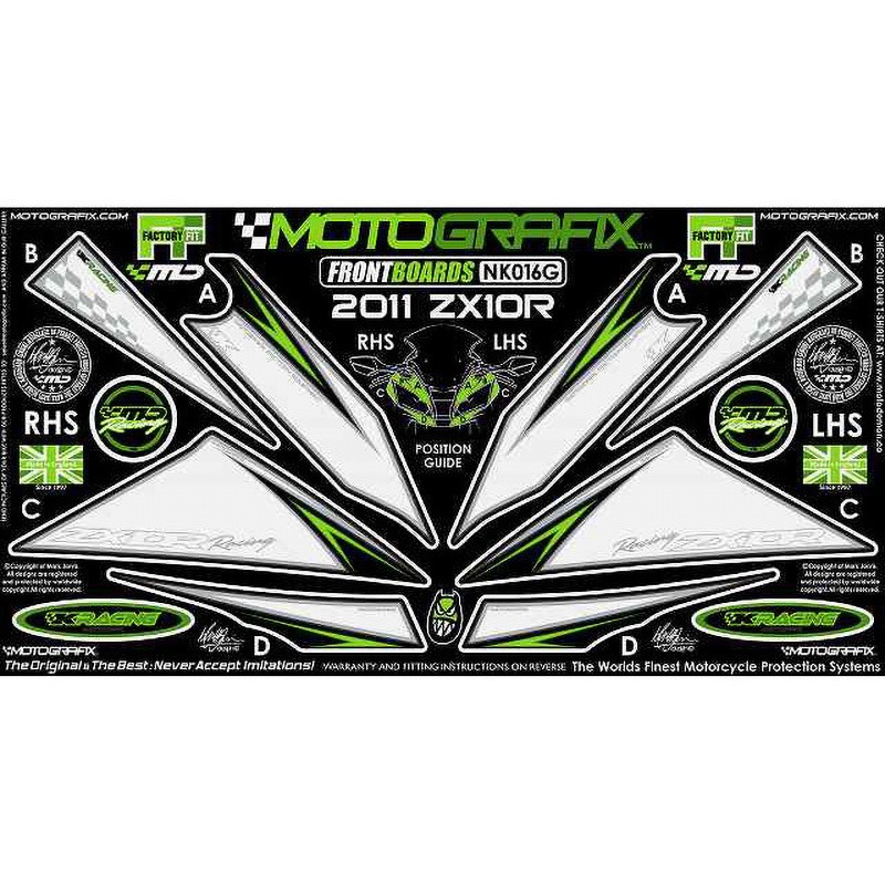 NK016G FRONT BODY PAD MOTO GRAFIX (モトグラフィックス) 適合車種