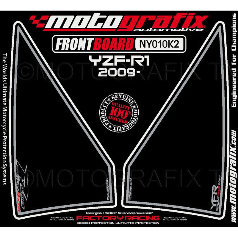NY010K2 FRONT BODY PAD MOTO GRAFIX (モトグラフィックス) 適合車種YAMAHA YZF-R1(09-14)