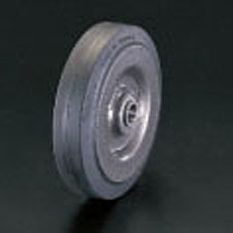 EA986MH-160 160x 50mm ソリッドラバー車輪 エスコ ボールベアリング   EA986MH-160
