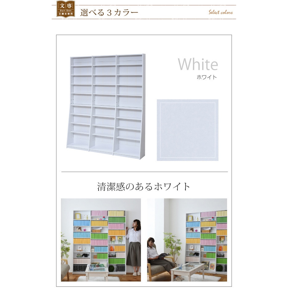 FRM-0011 文庫本収納ラック メモリ付き1cmピッチ 幅150 本棚 薄型 大