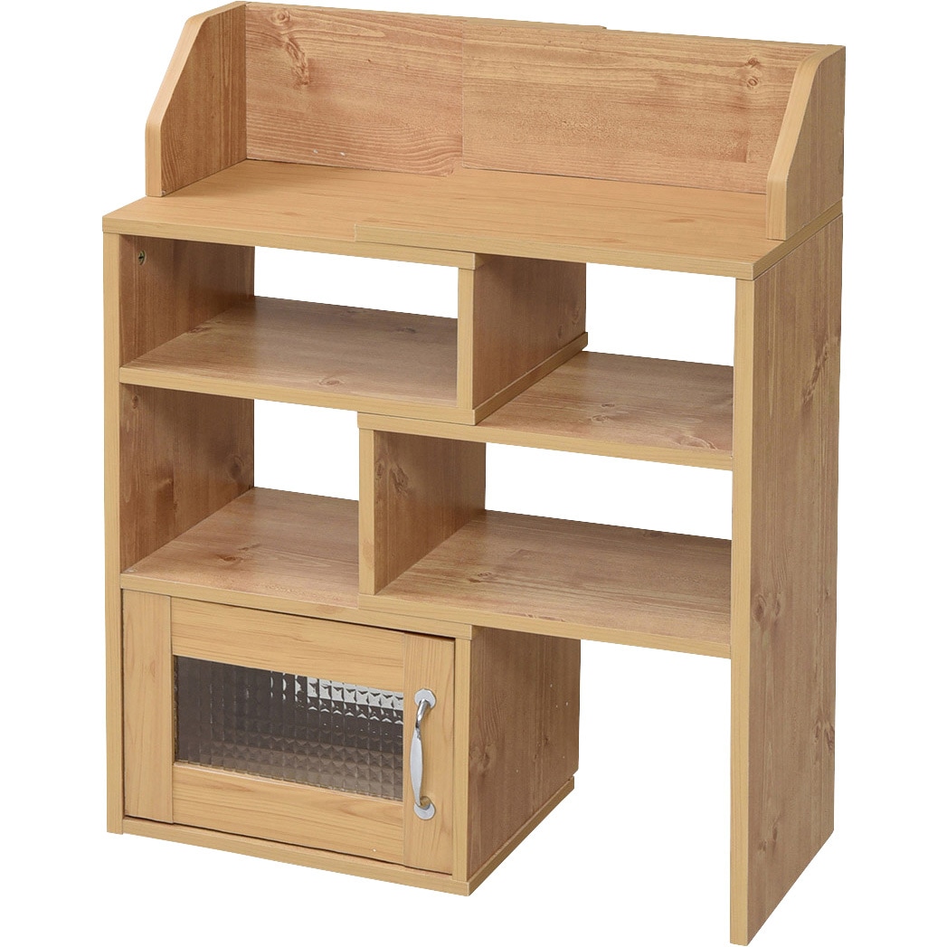 カントリー風 伸縮ラック スライドラック 薄型 調整可能 スリムラック