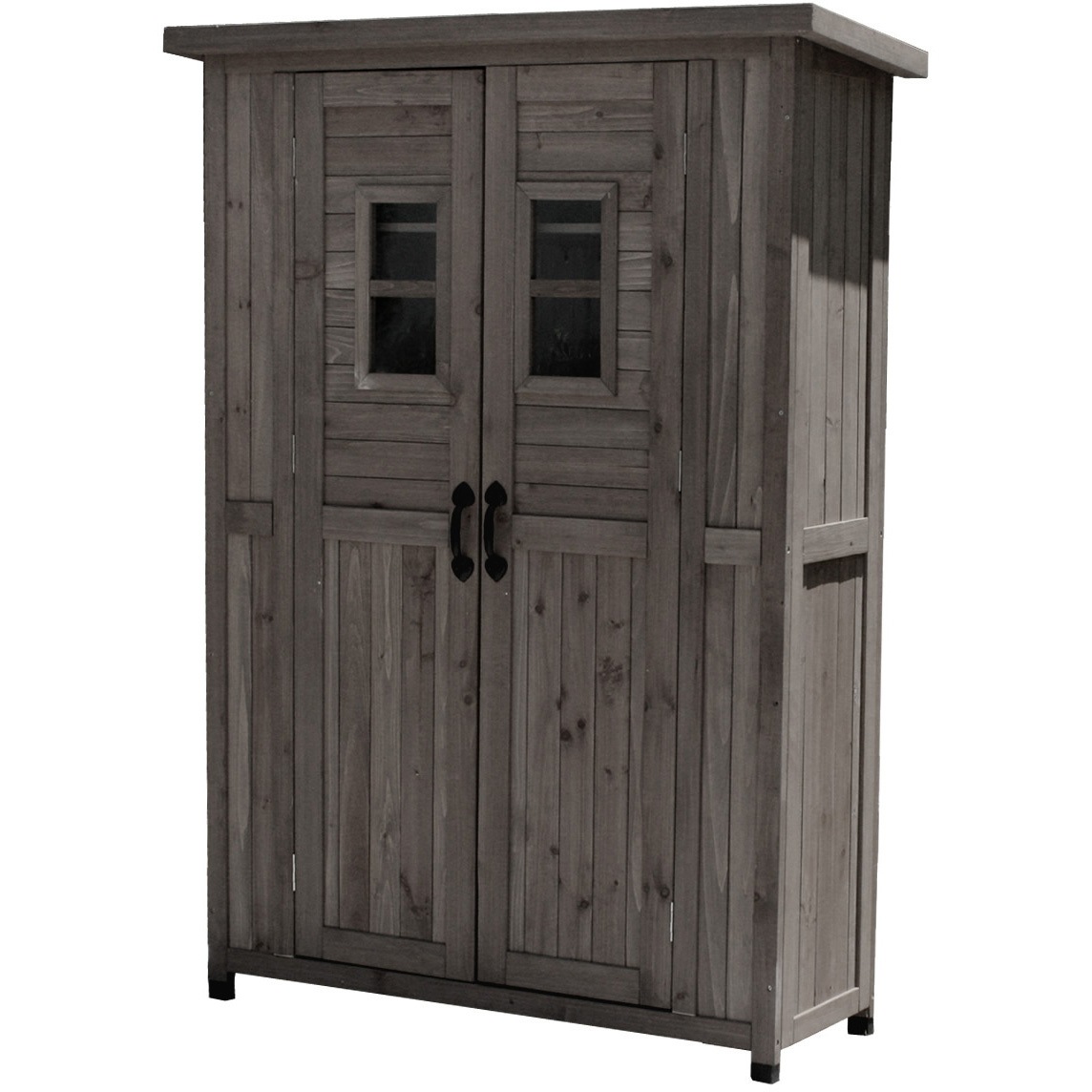 KCSL1260 カントリー調小屋風収納庫 薄型 奥行48cm 住まいスタイル