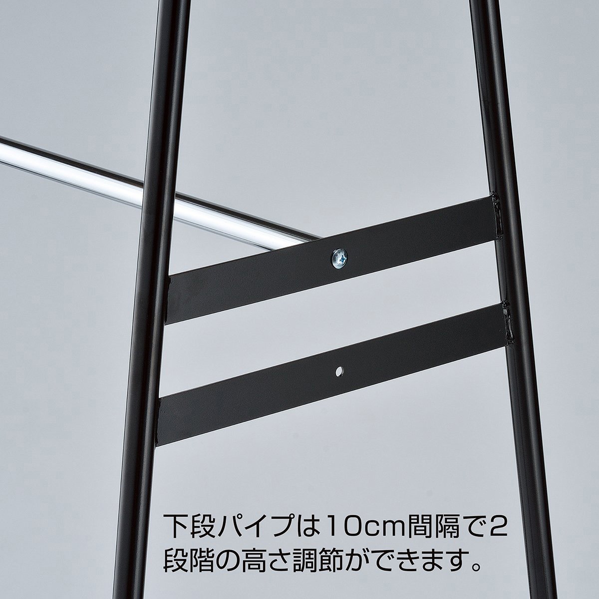 2107-200 Z型ハンガーラック 2段 強化タイプ ストア