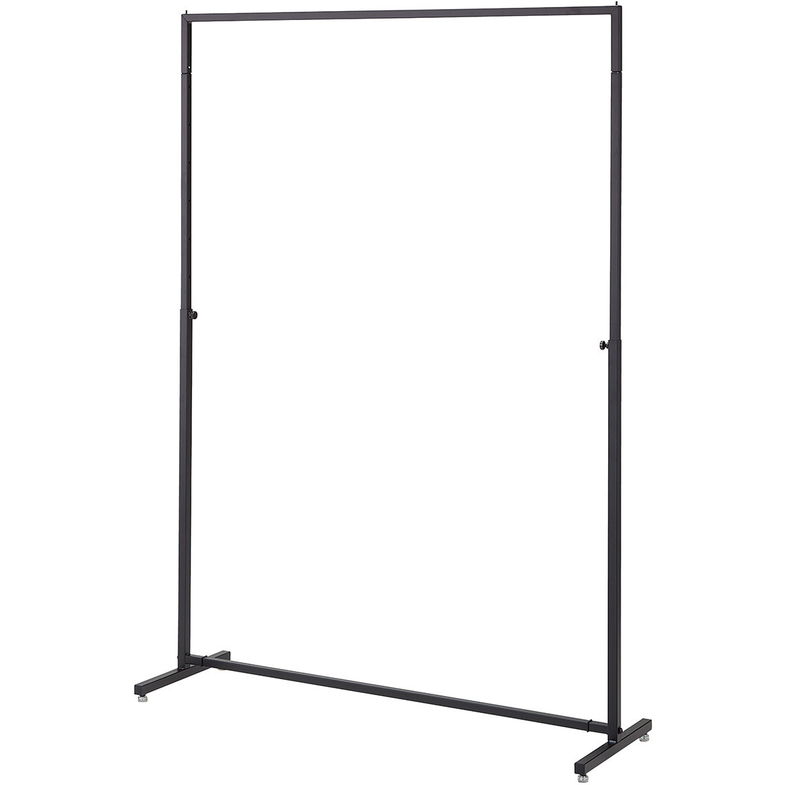 2160-276 インハングタイプ ハンガーラック 角パイプ ストア・エキスプレス スチール/粉体塗装 ブラック色   2160-276