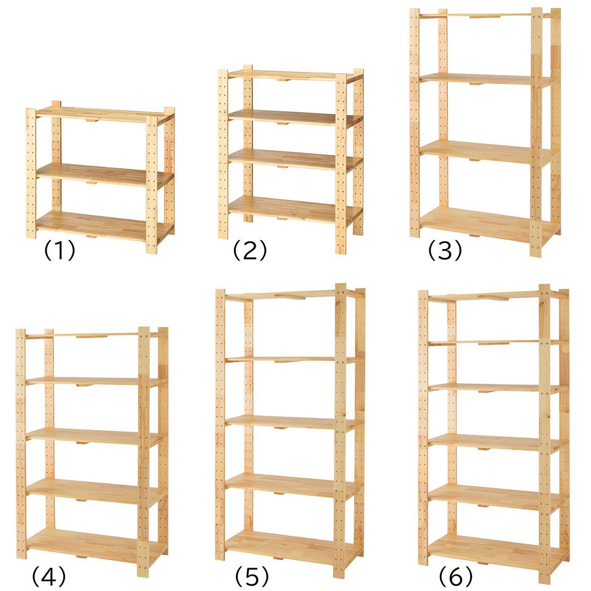 ウッドシェルフ ストア・エキスプレス 本棚・ラック 【通販モノタロウ】