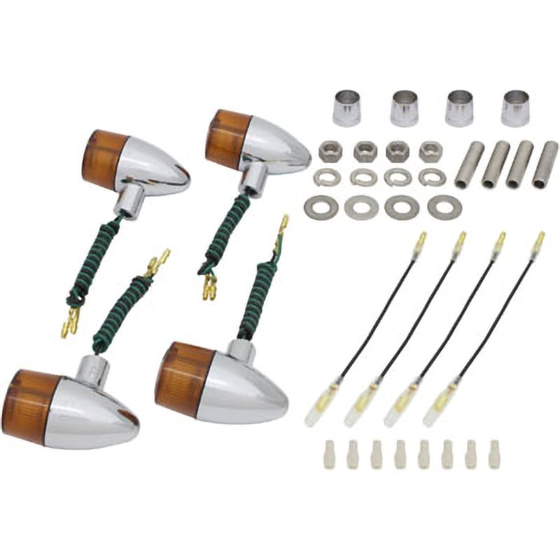 010098-53 クラシカル砲弾メッキ/オレンジ 1個 POSH Faith 【通販モノタロウ】