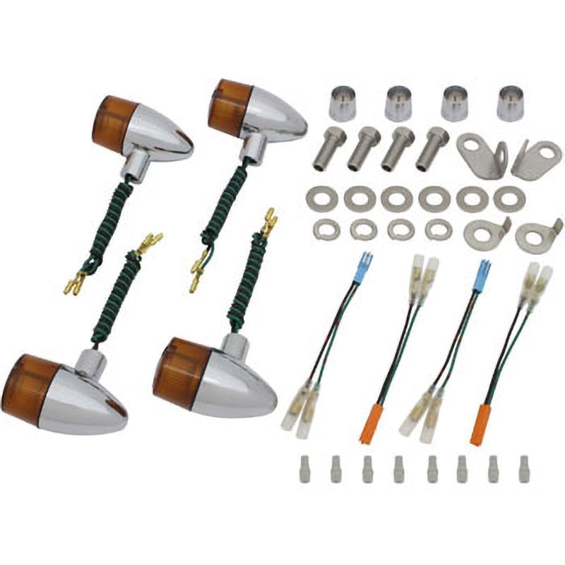 059198-53 クラシカル砲弾メッキ/オレンジ 1個 POSH Faith 【通販モノタロウ】