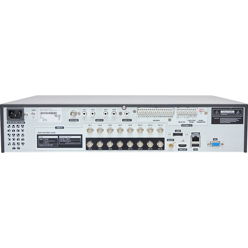 WTW-DEAP7016E-2TB 防犯カメラ用レコーダー 4K800万画素対応
