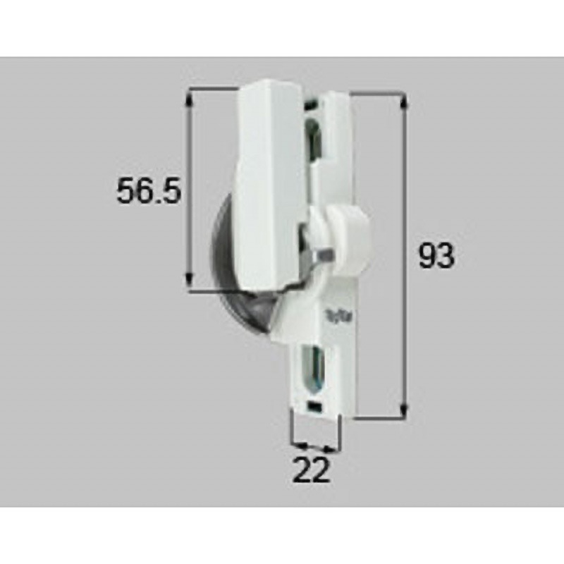 W-01L-BXJM クレセント小セット(防火) L TOSTEM(LIXIL) L(左)勝手用 ホワイト色   W-01L-BXJM