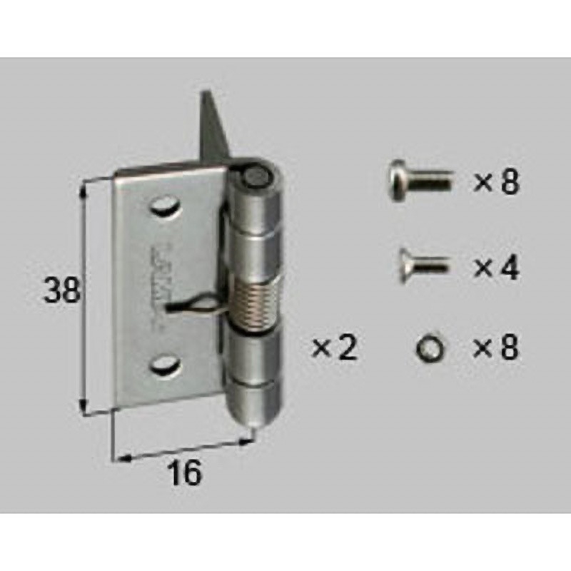 A8AAB1693 モデノ機能門柱スプリング丁番 新日軽(LIXIL) 1セット A8AAB1693